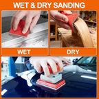 28 Pcs 180-3000 Grit Sanding Sponge Soft Foam Hand Sanding Blocks - style: Mix Grit 28PCS