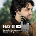 3M WorkTunes Earplugs Hearing Protector, 10-Hour Battery, 3 Ear Tip Sizes
