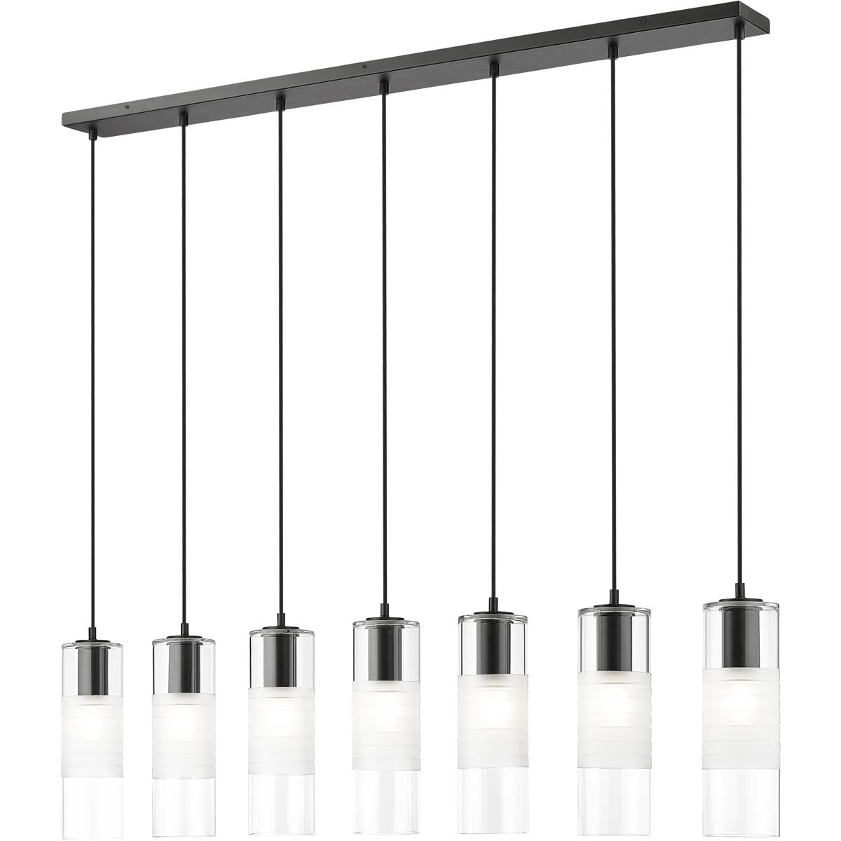 Open Box - Z-Lite 824P-7L-MB - Chandeliers Indoor Lighting