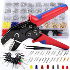 969Pcs Pins Connector Kit & 28 Types Electrical Terminal Pins Crimp Tool