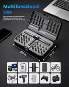32-in-1 Magnetic Ratchet Screwdriver Set with Removable T-Handle