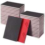 60 Pcs 320-2500 Grit Sanding Sponge, Ultra Fine Sanding Sponges Pads, Soft Foam Shine Block Wet Dry Polish Pads, Ultra Fine Grit Sandpaper for Model Drywall Metal Wood Furniture Polishing - style: 320-2500 Grit