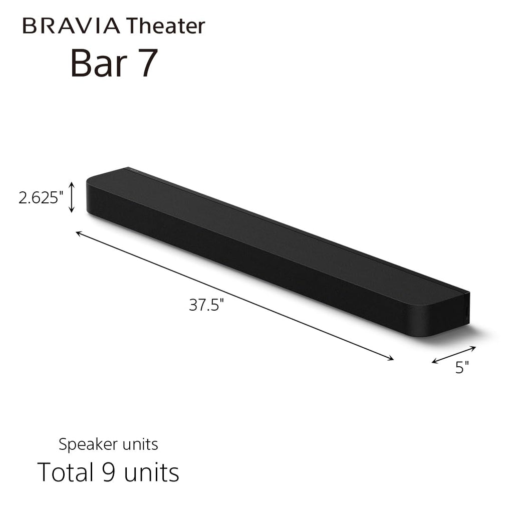 Certified Refurbished - Sony BRAVIA Theater Bar 7 9-Speaker TV Home Theater Soundbar Audio Unit