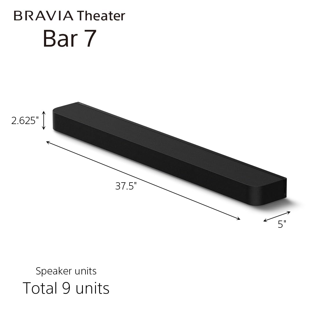 Certified Refurbished - Sony BRAVIA Theater Bar 7 9-Speaker TV Home Theater Soundbar Audio Unit