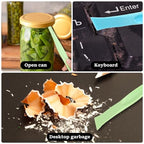 2 in 1 Plastic Scraper Tool,Multi-purpose No-Scratch Scraping Tools Small Scraper Cleaning Tool for Removing Oil Stains, Dirt, Paint, Sticker Remover(3 Pack)