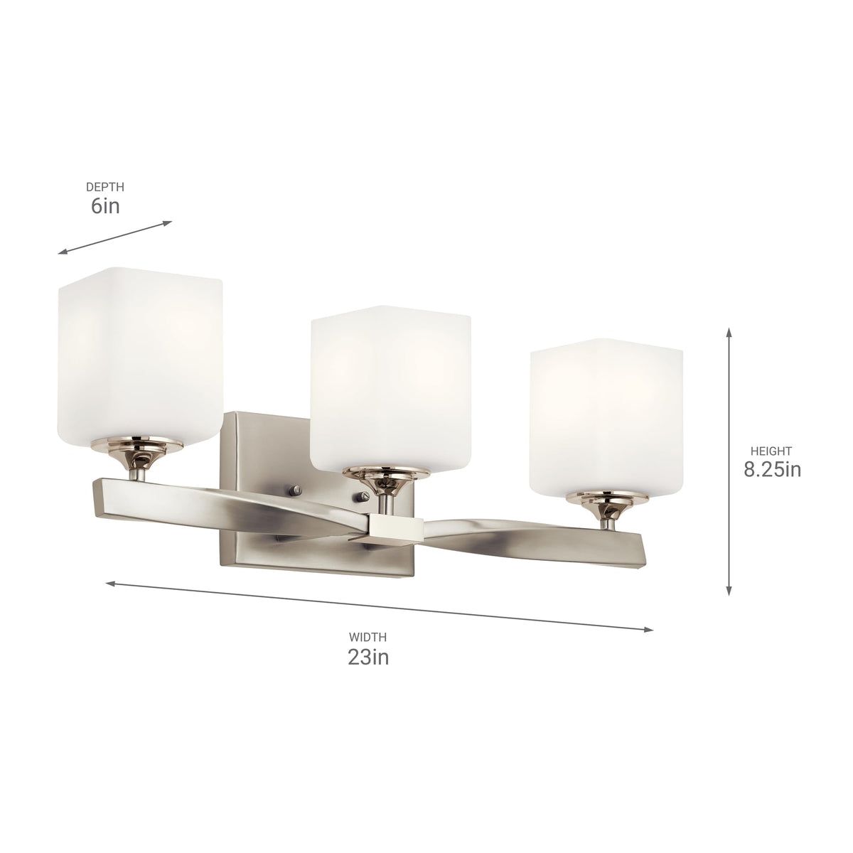 Open Box - Kichler 55002NI - Bathroom Fixtures Indoor Lighting