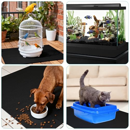Dog Crate Mat, Pet Crate Floor Protection Mat, Mat for Under Dog Crate, 31.5" x 51.2" Cut To Fit Design Washable Floor Covering Reusable Waterproof Non Slip Rug Whelping Pad for Pet (XXX Large - size: XXX-Large