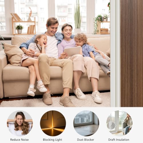 9.8 Ft V Shape Weather Stripping Door Seal Window Insulation Strip - size: 1 Pack*9.8 Ft