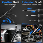 STREBITO 153 in 1 Precision Screwdriver Set, Mini Screwdriver Set with Case - color: Black