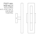 Open Box - The Great Outdoors 73371-66-L - Wall Sconces Outdoor Lighting