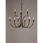 Open Box - Maxim 11377BKAB - Chandeliers Indoor Lighting