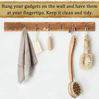 Push Pin Picture Hangers, 30 PCS Thumb Tacks for Wall Hanger, Decorative Picture Hooks for Hanging Things, Small Double Deaded Wall Hooks for Bulletin Board (Black) - style: Black