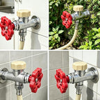 Universal Outdoor Faucet Repair Kit, Anti-Siphon Frostproof Faucet Valve Hose Faucet Fitting Repair Kit for VACVBKX1B Vacuum Breaker, Metal Handle - style: 1 Set Outdoor Faucet Repair Kit