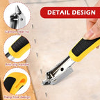 5‑Pack Upholstery Carpet Staple Remover and Nail Puller Remover Tool Set