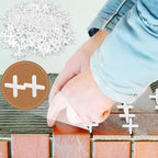 500 Pcs 3 mm (1/8 Inch) Plastic Tile Spacers for Stone and Ceramic Tile - color: 3mm 1/8 Inch White