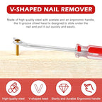 5‑Pack Upholstery Carpet Staple Remover and Nail Puller Remover Tool Set