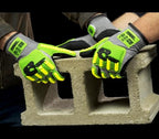 MAGID T-REX ANSI A5 Lightweight Sandy Nitrile Palm Coated Impact Gloves, 1 Pair, Size 10/XL, TRX441 - size: 10/XL, style: 1 Pair