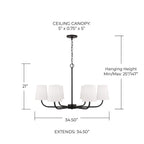 Open Box - Capital Lighting 449462MB-706 - Chandeliers Indoor Lighting
