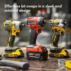 Simon Tools Magnetic Bit Holder for Impact Drivers and Drills - Super Strong Adhesive - Drill Accessory That Fits Most drills: Dewalt, Makita, Klein, Bosch and Milwaukee Bit Holder - size: 1-Pack