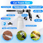 ThinkLearn Car Detailing Kit with Foam Gun, Car Wash Mop for Deep Cleaning