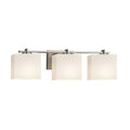 Open Box - Justice Design Group FSN-8443-55-OPAL-NCKL-LED3-2100 - Bathroom Fixtures