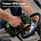 GREENWORKS 24V (8-TOOL) Combo (Drill, Impact Driver, Circular Saw, Reciprocating Saw, Jigsaw, Multi-Tool, Sander, Flashlight), 4.0Ah + (2) 2.0Ah (Power Bank) Batteries, (2) Cables, 65W Rapid Charger - size: 8PCS Combo Kits