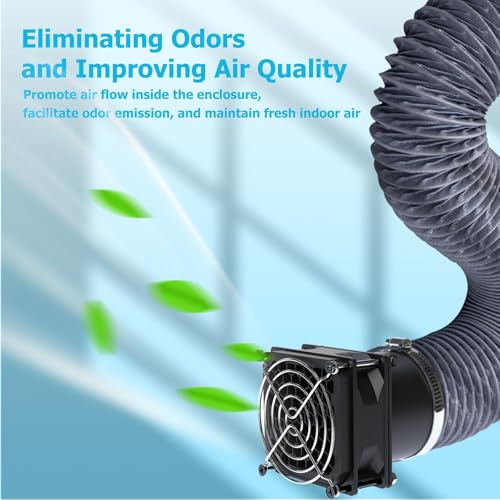 Fume Exhaust Kit for TOPCUBE Enclosure Removes Odors and Harmful Particles