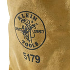 Klein Tools 5179 Tool Pouch, Water-Repellent Canvas Tool Bag with Belt Loops, 7.5 x 7 x 3.5-Inch