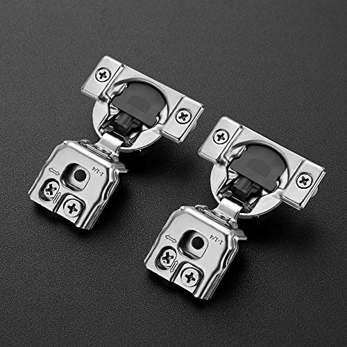 Soft Close Hinges for Kitchen Cabinet Hinges, 1-1/4 Inch Overlay, 10 Pack - size: 1-1/4 inch Overlay