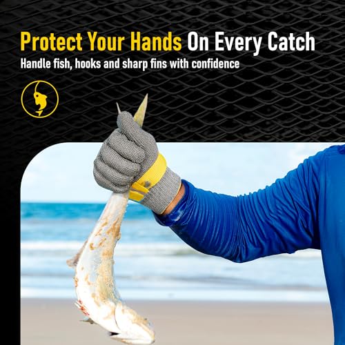 COOLJOB A9 Food Grade Cut Resistant Gloves for Kitchen Chef Butcher, S-XL - size: X-Large