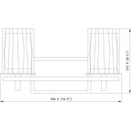 Open Box - Z-Lite 1949-2V-MGLD - Bathroom Fixtures Indoor Lighting