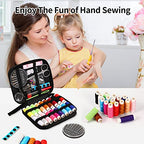 Marcoon Sewing Kit for Adults, Portable Needle & Thread Repair Kit - size: S