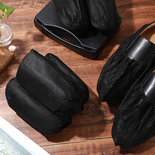 200 Pcs Shoe Covers Disposable, Non-woven Fabric Booties Covers,Large - size: Large