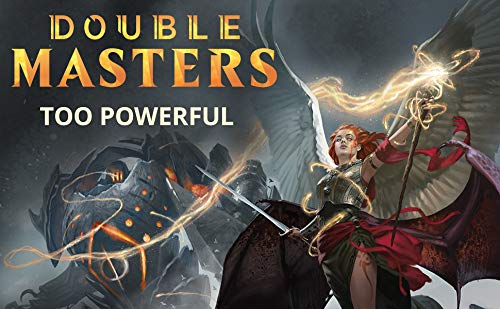 Magic: The Gathering Double Masters 2020 Draft Booster Pack | 15 Magic Cards | 2 Rares | 2 Foils