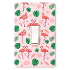 Flamingo Light Switch Cover Plates Toggle Switch Covers Plate Outlet Covers - color: Flamingo, size: Toggle Light Switch