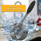 2PCS 1/3cup(79ml) Measuring Cup, Stainless Steel Measure Scoop - size: 1/3cup