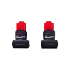 Open Box -  M12 12V Lithium-Ion XC High Output 5.0 Ah Battery Pack (2-Pack) Starter Kit with Charger