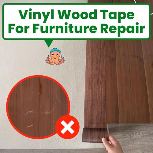 ECOHomes Wood Grain Repair Tape (Classic Maple, 4 Inch x 15 Feet) - color: Classic Maple, size: 4 Inch By 15 Ft