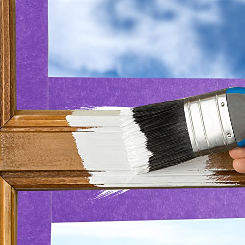 Purple Painters Tape,0.7" x 60 Yards x 3 Rolls (180 Yards Total) - - color: Purple, size: 0.7", 60 yards