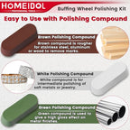 72Pcs Polishing Kit for Dremel Buffing Wheels with Polishing Compound - style: Style 2