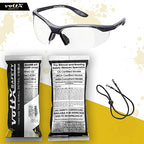 voltX CONSTRUCTOR Clear Full Lens Reading Safety Glasses +1.0 Dioptre - color: Clear, size: +1.0 Dioptre