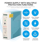 MAKERELE 24V MDR DIN Rail Power Supply 20W - style: 20W-24V
