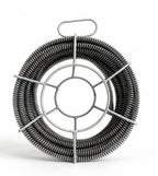 drainage cleaning cable, sewer drainage snake, pipe tool, hollow cable, drainage spiral cable, segmented quick operation (100Feet x 5/8 Inch)
