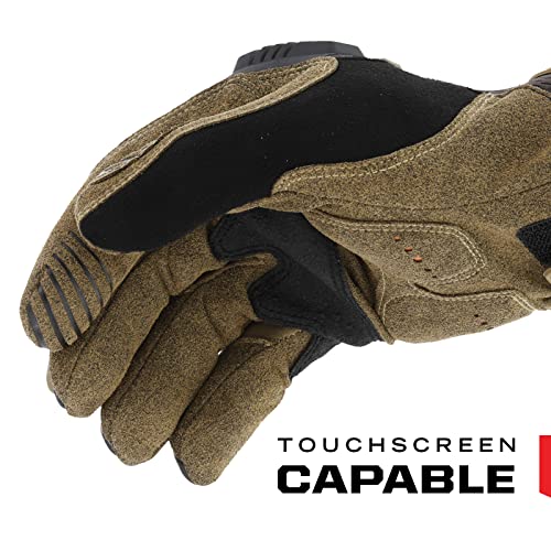 Mechanix Wear M-Pact Impact Protection Work Gloves Brown XX-Large - color: Brown, size: XX-Large