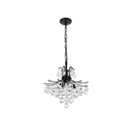 Open Box - Elegant Lighting V8000D16BK/RC - Pendants Indoor Lighting