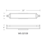 Open Box - Modern Forms WS-32128-AB - Bathroom Fixtures Indoor Lighting