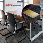 ENERLITES Dual Pop-Up Floor Box Kit, 8.68"x4.81", 20A, Brass - color: Brass 8.68 X 4.81 in