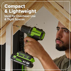 GREENWORKS 24V (8-TOOL) Combo (Drill, Impact Driver, Circular Saw, Reciprocating Saw, Jigsaw, Multi-Tool, Sander, Flashlight), 4.0Ah + (2) 2.0Ah (Power Bank) Batteries, (2) Cables, 65W Rapid Charger - size: 8PCS Combo Kits