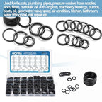 O-Ring O Rings Assortment Kit 1566Pcs 27 Sizes Nitrile Rubber Seals - style: 27 Size/1566 Pcs