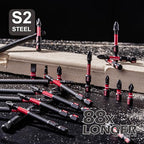 GEINXURN Impact Tough Phillips Square Torx 2 in. Insert Driver Bits, 40Pack Bulk T20/T25/PH2/SQ2 Screwdriver Power Bits Set - size: MIXED-40PC